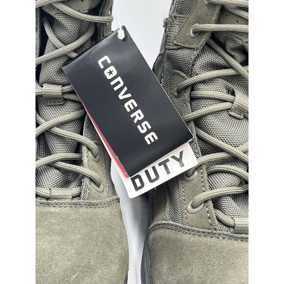 Converse Rapid Response Military Sage Green Stealth Boot Comp Toe 8” M4/W6 NEW - Picture 3 of 16